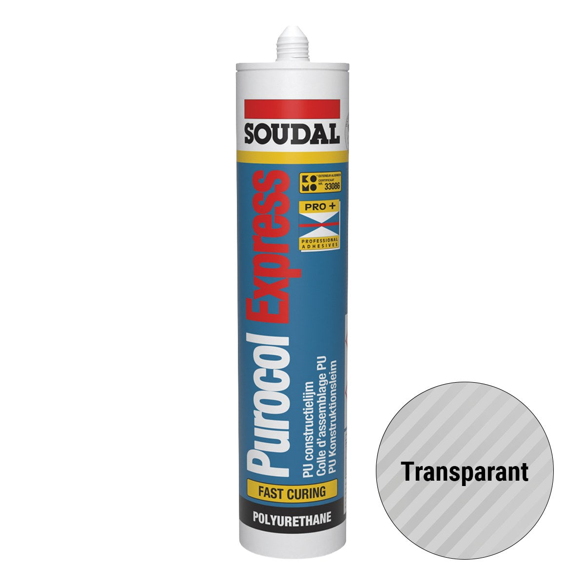 Soudal Purocol Express montagekit transparant